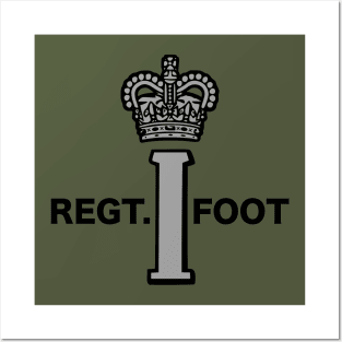 1st Regiment of Foot Posters and Art